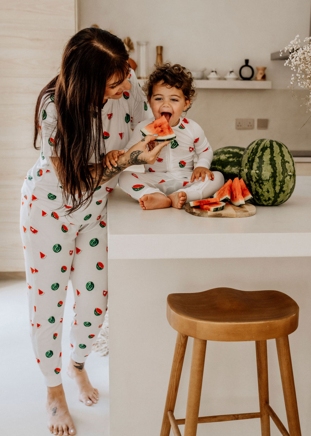 Women's Jammies in Watermelon