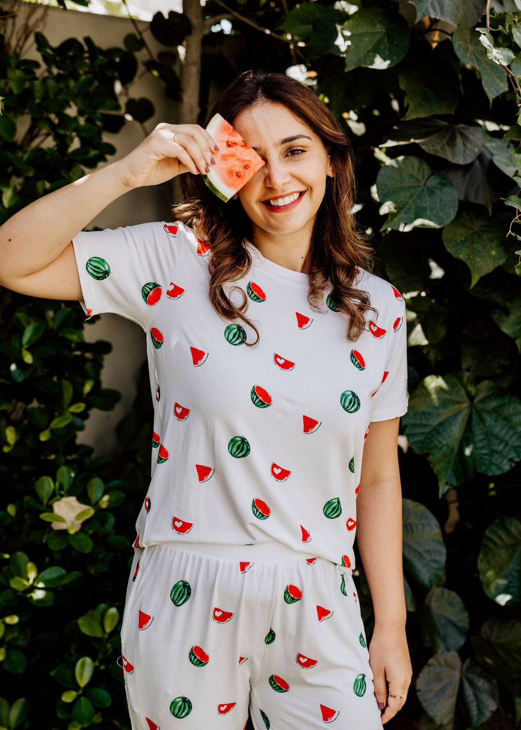 Women's Jammies in Watermelon