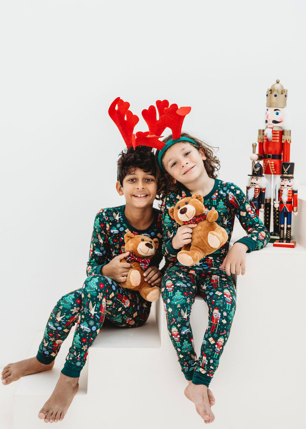 Kids Jammies in Nutcracker