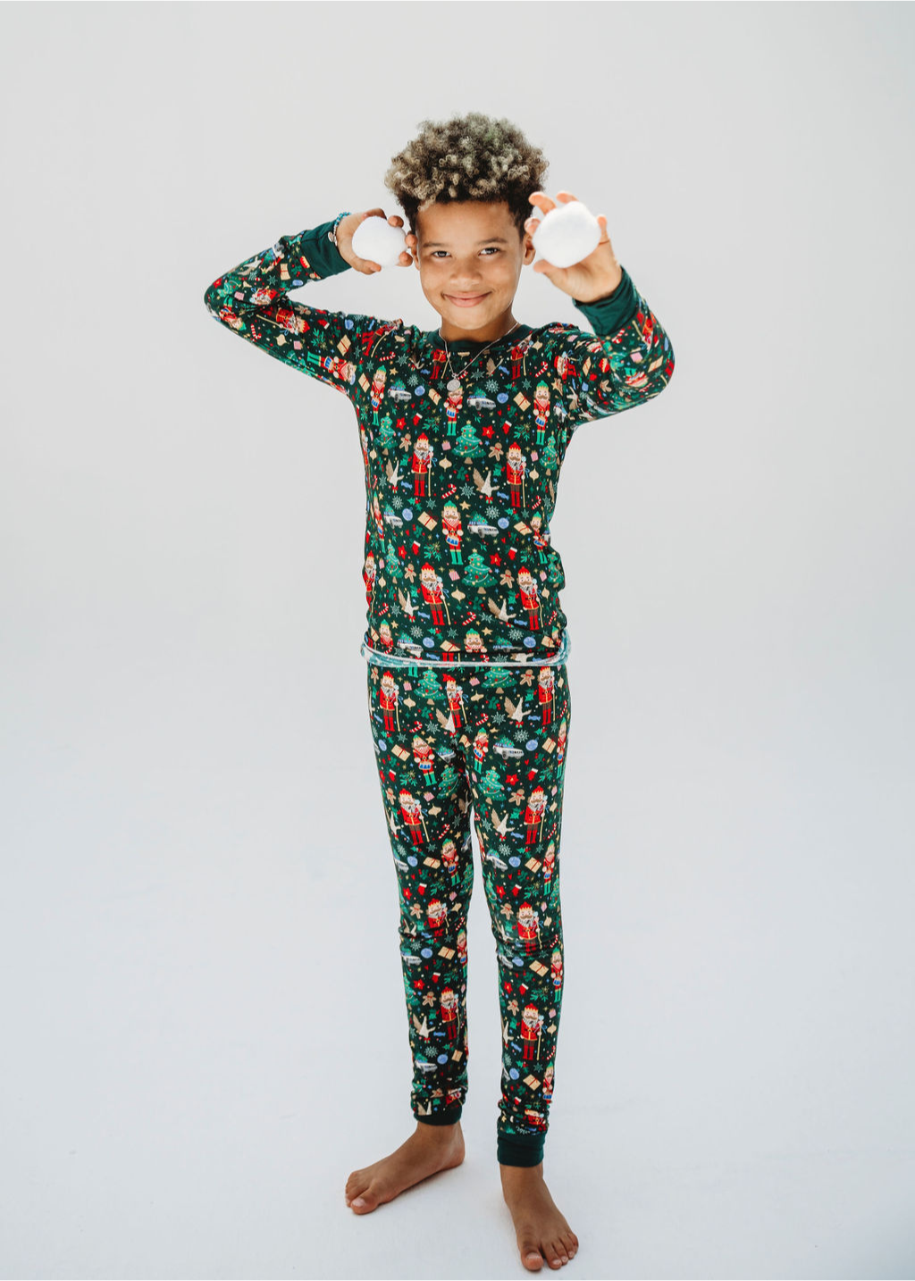 Kids Jammies in Nutcracker