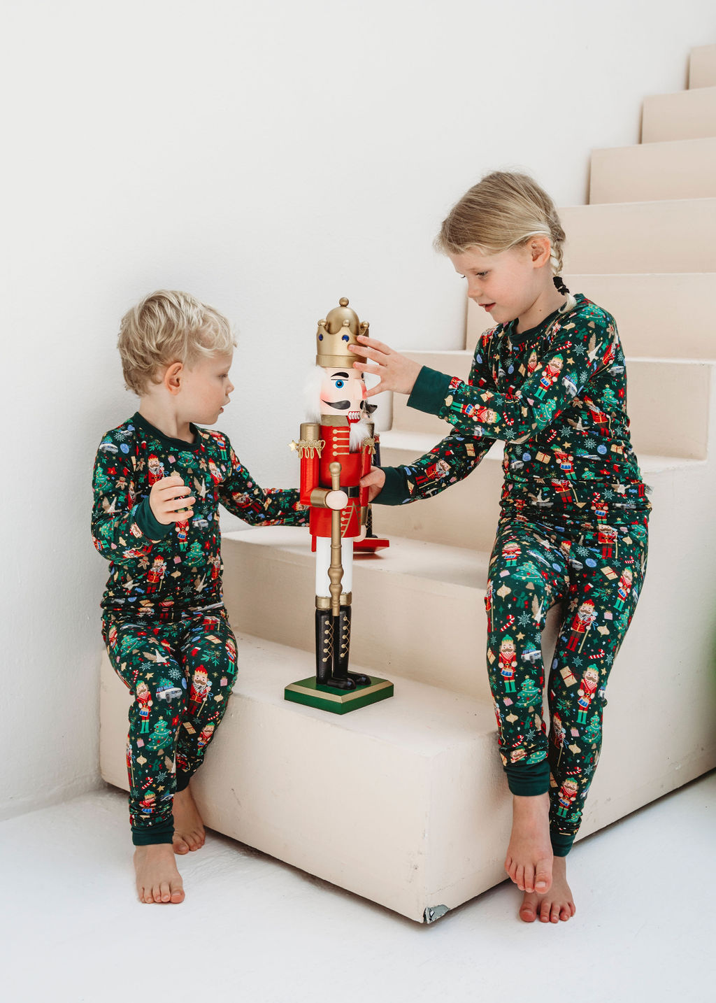 Kids Jammies in Nutcracker